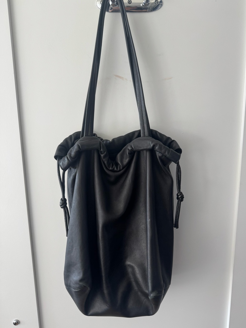 Arket leather tote